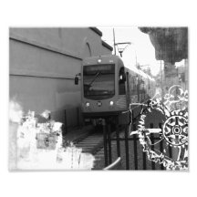 Trem Impressão De Foto