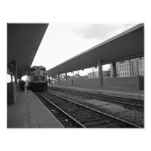 Trem no centro foto artes