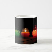 Três castiçal que Morphing a caneca
