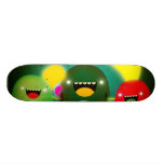 Três elogios skate boards