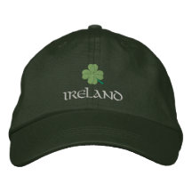 Trevo St Patrick irlandês Bonés Bordados