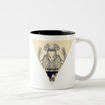 Triângulo de esqueleto simétrico do vintage de Tre Caneca