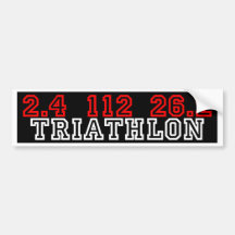 Triathlon Adesivo