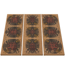 Triptych tribal do Weave Impressão De Canvas Envolvidas