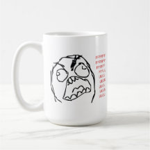Troll da raiva caneca