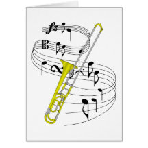 Trombone Cartão
