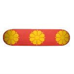 Trondheim, bandeira da Coreia do Norte Skateboard