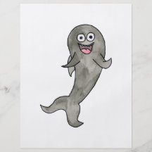 Tubarão da dança panfletos