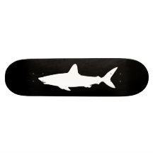 Tubarão da natação skate
