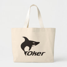 Tubarão um bolsa de lona