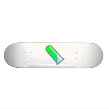 Tubo de ensaio da ciência da química skate