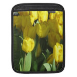Tulipas amarelas bolsa para iPad
