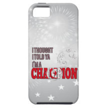 Tunisian e um campeão capa de iPhone 5 Case-Mate