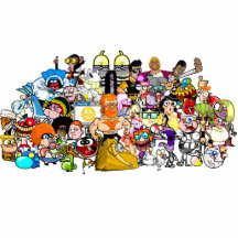 Turma do Mundo Canibal Fotoescultura