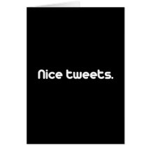 Tweets agradáveis 2 cartoes