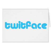 twitface cartão