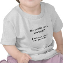 twos terríveis tshirts