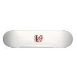 U inicial skateboard