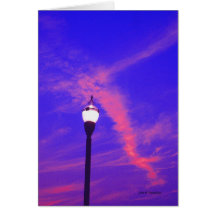 Um alvorecer Skyscape Cartões