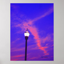 Um alvorecer Skyscape Impressão