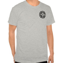 Um bombeiro maltês t-shirt