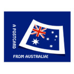 Um cartão de Austrália! Cartoes Postais