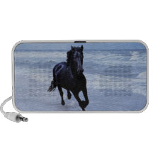 Um cavalo selvagem e livre caixinhas de som de viagem