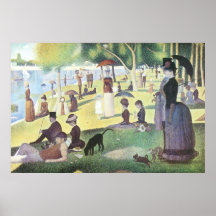 Um domingo à tarde, Georges-Pierre Seurat Posters