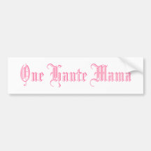 Um Mama de Haute Adesivo