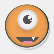Um monstro Cutie do olho Imas De Geladeira