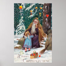 Um Natal do pai do tempo do Natal feliz com Pôsteres