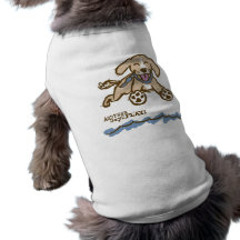 Um outro dia para jogar o Doggy T Camisa Para Cães