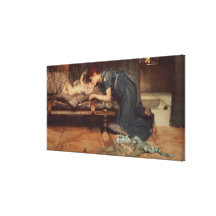 Um paraíso terrestre, 1891 (óleo em canvas) impressão em tela canvas