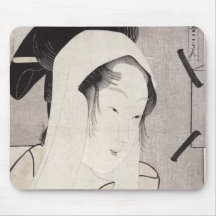 Um retrato do busto de Kokin Mousepad