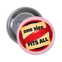 Um tamanho cabe tudo pins