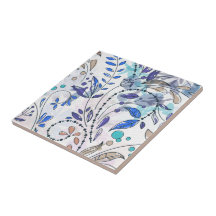 Um toque da natureza azulejo