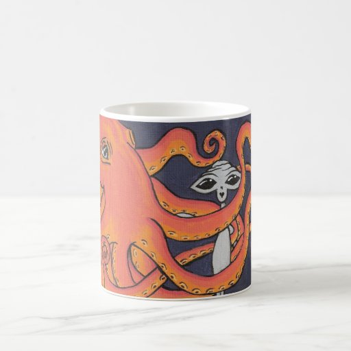 Uma caneca do amigo do polvo