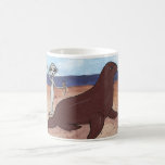 Uma caneca do amigo do selo