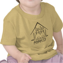 Uma casa sem coelhos não é uma casa t-shirt