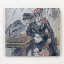Uma prostituta e seu cliente mousepad