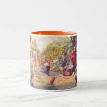 Uma raça à caneca da páscoa