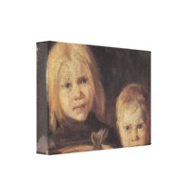 Und S°ren de Anna Ancher - de Elise Impressão De Canvas Esticadas