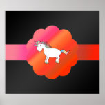 Unicórnio bonito posteres