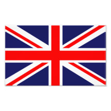 Union Jack - bandeira BRITÂNICA Impressão De Foto
