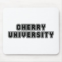 Universidade da cereja mousepads