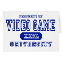 Universidade do jogo de vídeo cartões