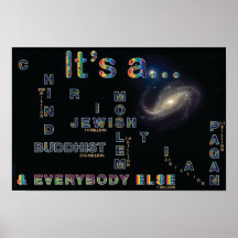 Universo da opinião de Itsa multi Posters