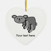 Urso de Koala Ornamento Para Arvore De Natal