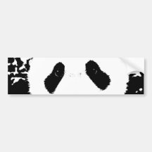 Urso de panda adesivos