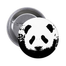 Urso de panda boton